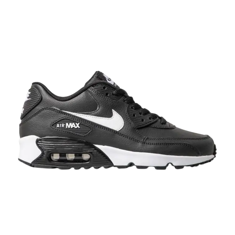 

Кроссовки Nike Air Max 90 LTR GS 'Black White', черный