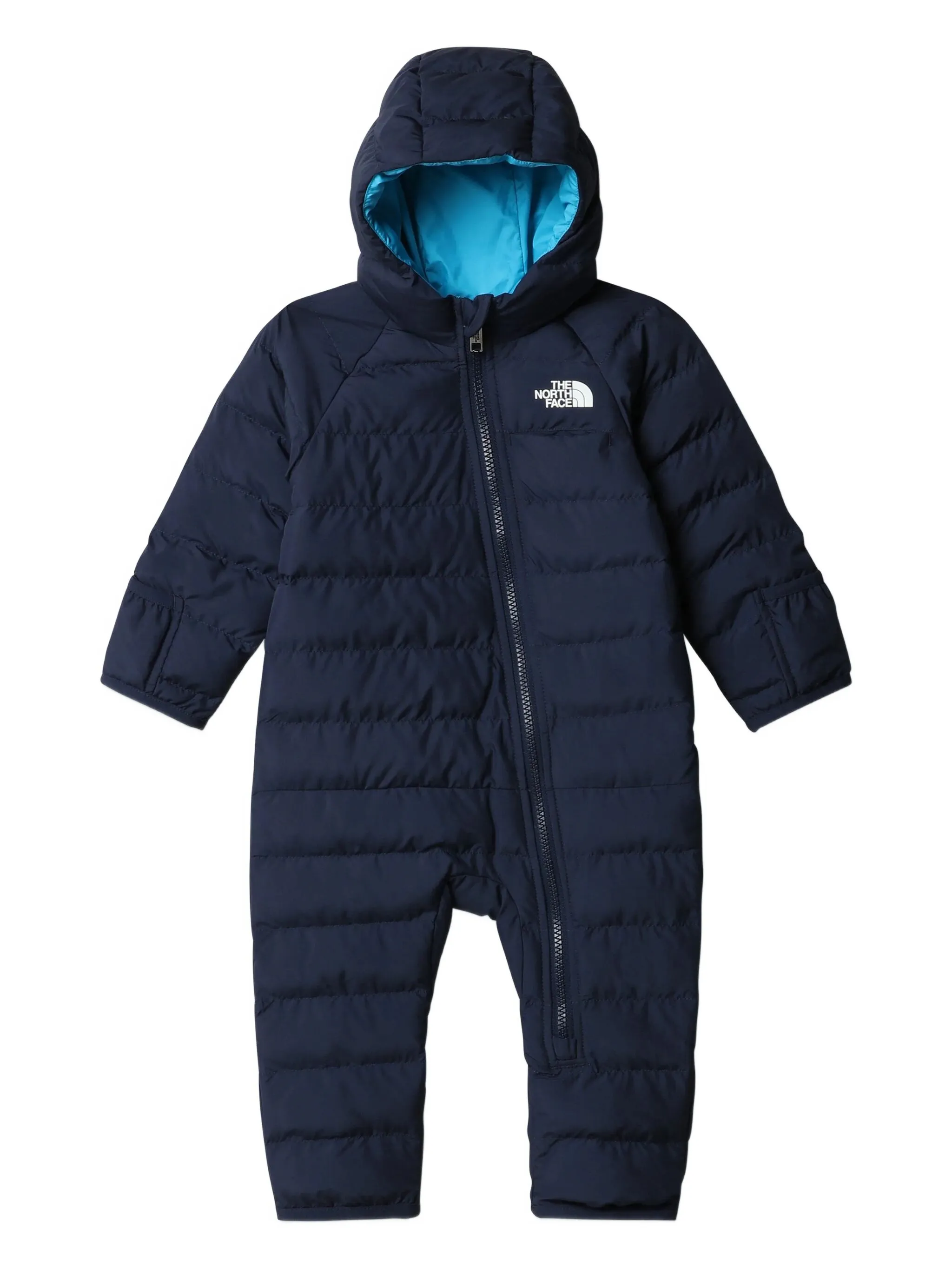 

Дутый комбинезон с капюшоном The North Face Kids, синий