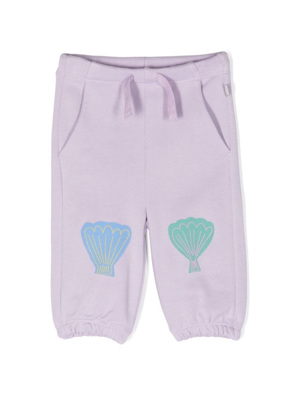 

Stella McCartney Kids спортивные брюки с принтом, фиолетовый