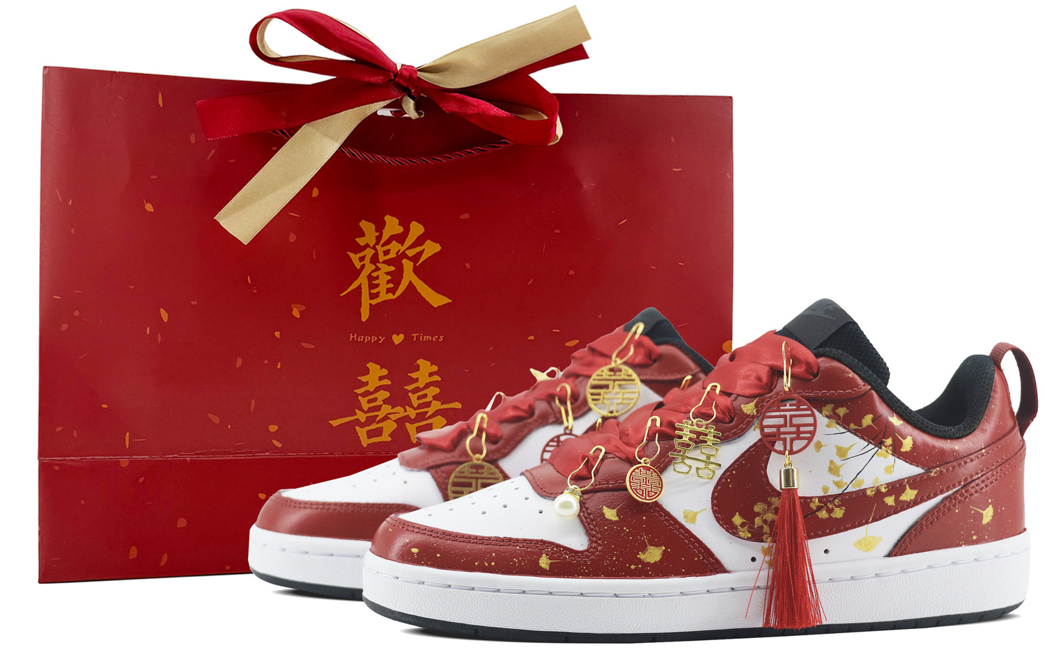 

Детские скейтерские кроссовки Court Borough для младших школьников Nike, Three-Line Love Letter - Shopping Bag