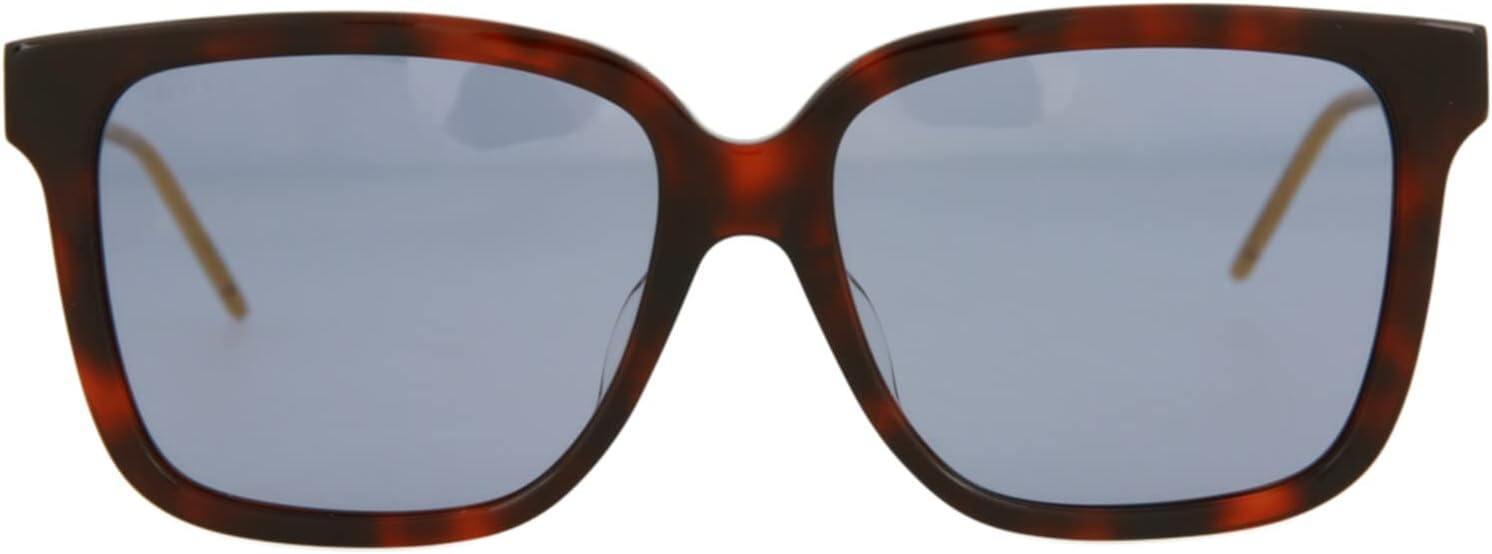 

Солнцезащитные очки Gucci квадратной/прямоугольной формы, цвет «Гавана», голубая «Гавана», роскошные очки, изготовленные в Японии, оправа из ацетата, дизайнерская мода для повседневной роскоши