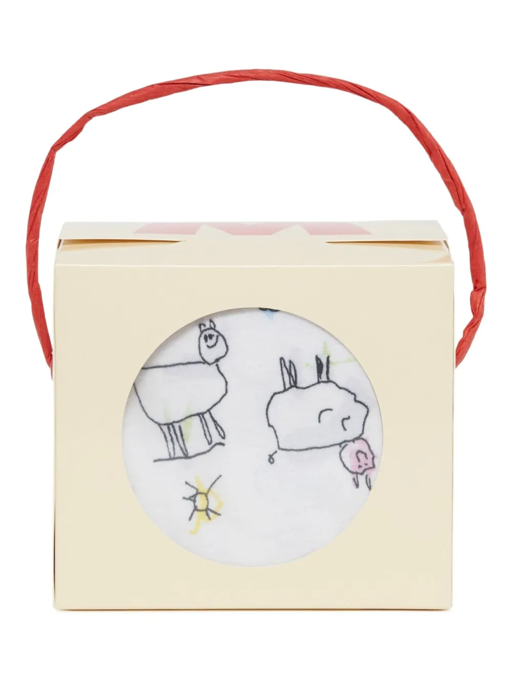 Комплект для новорожденного с принтом Marni Kids, белый — фото 4