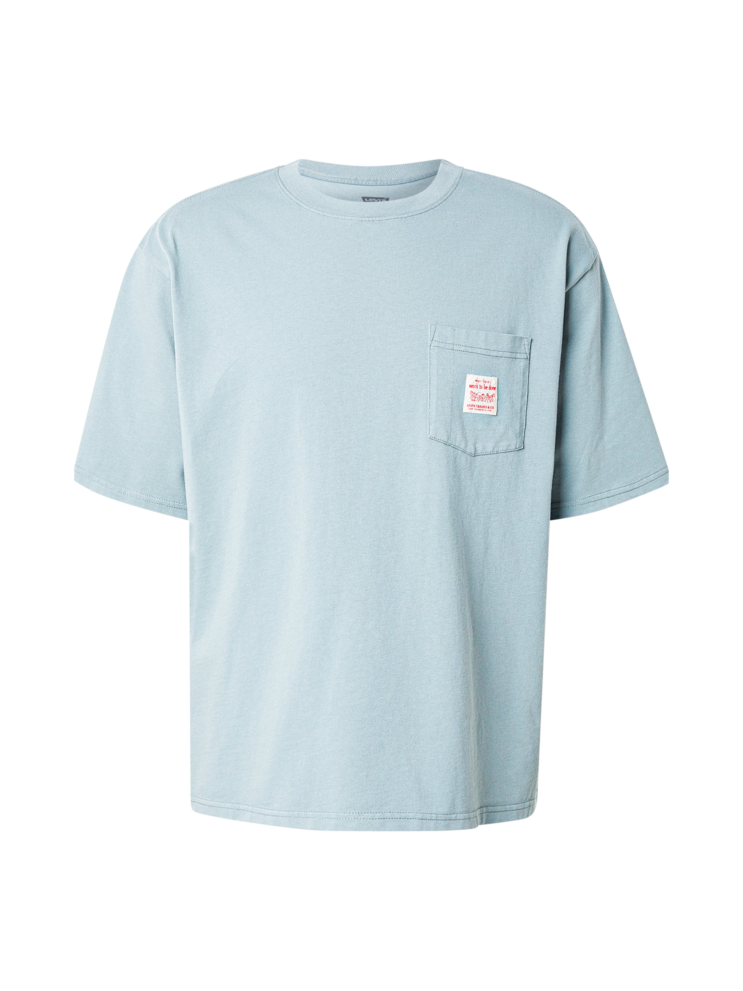 

LEVI'S Футболка в светло-голубом цвете