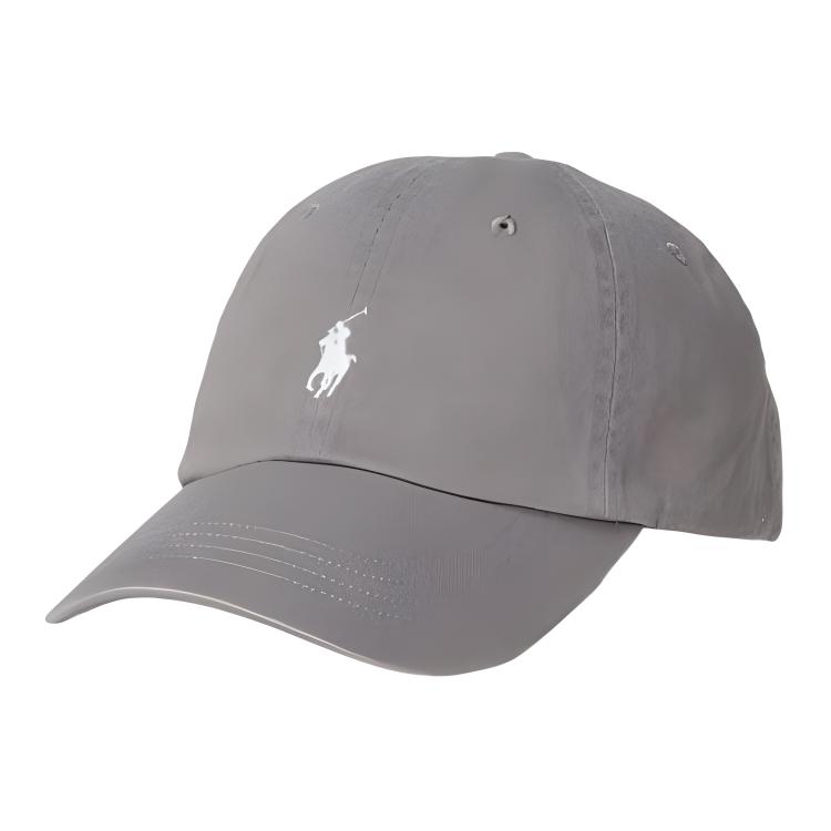 

Polo Ralph Lauren Бейсболка с вышитым логотипом и изогнутым козырьком, Perfect Grey/White Gray