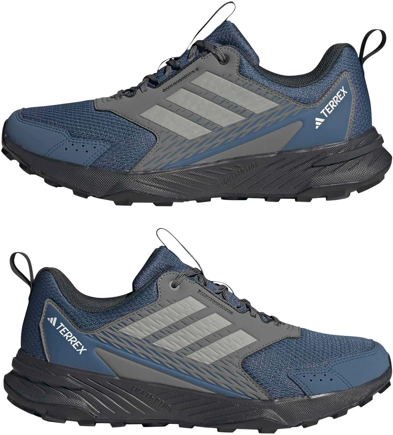 Мужские кроссовки Adidas Terrex Tracefinder для трейлраннинга, серый — фото 2