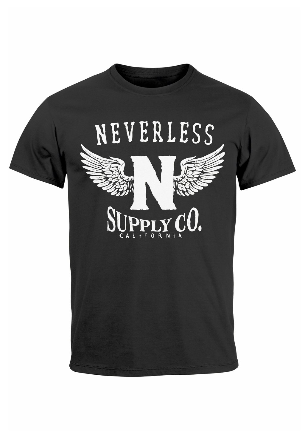 

Футболка с принтом SUPPLY ADLER WINGS Neverless, цвет Mottled Black