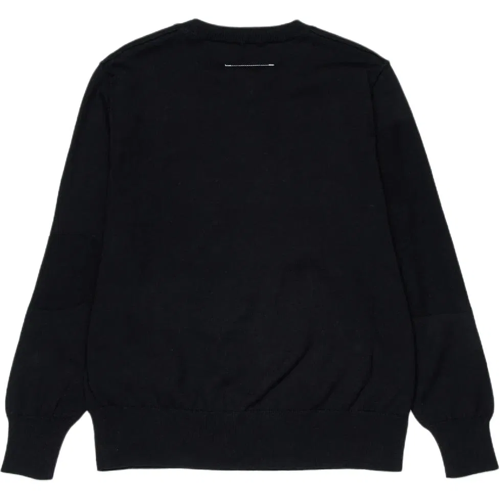 Свитер детский MM6 Maison Margiela Black — фото 3
