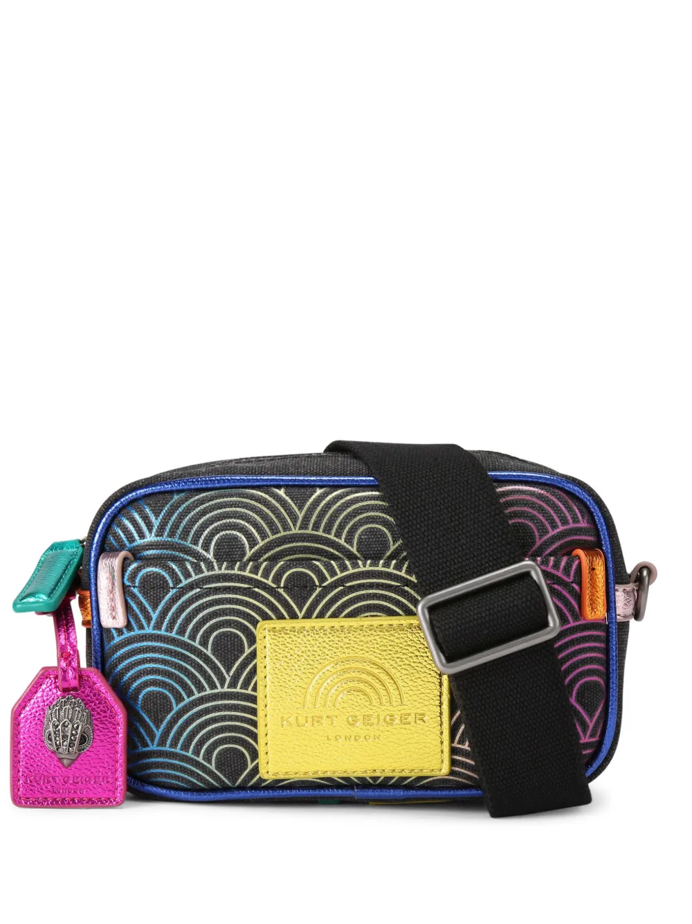 

Сумка через плечо Southbank Kurt Geiger London, черный