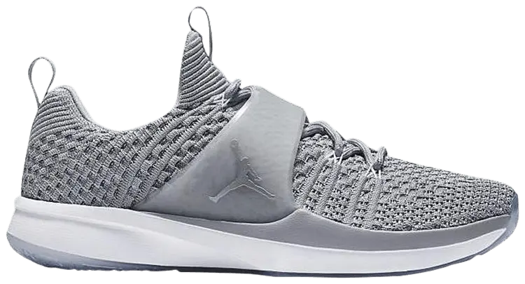 

Кроссовки Air Jordan Jordan Trainer 2 Flyknit 'Wolf Grey', серый