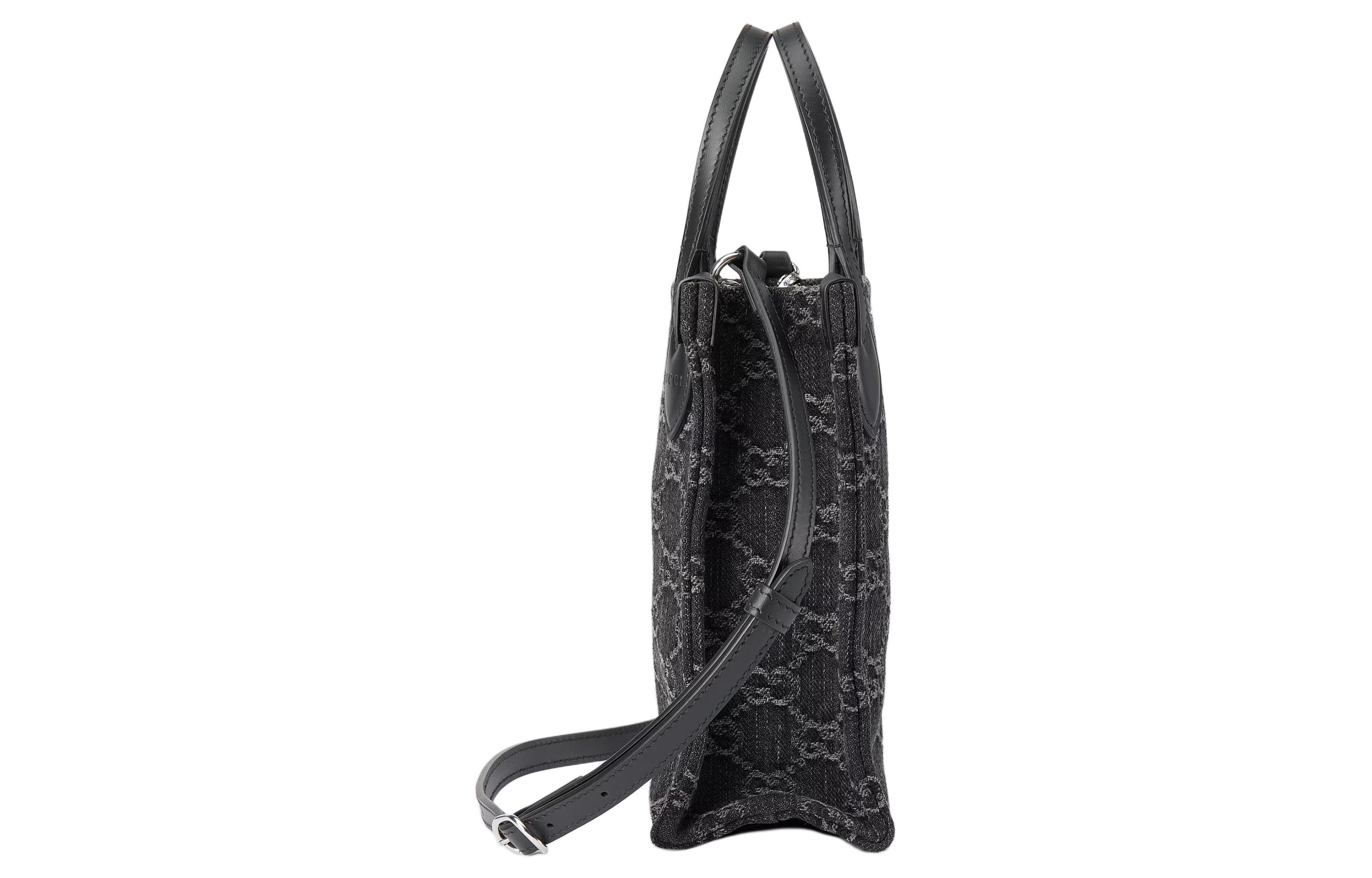 Сумка GUCCI Ophidia Denim кросс-боди мини женская — фото 3
