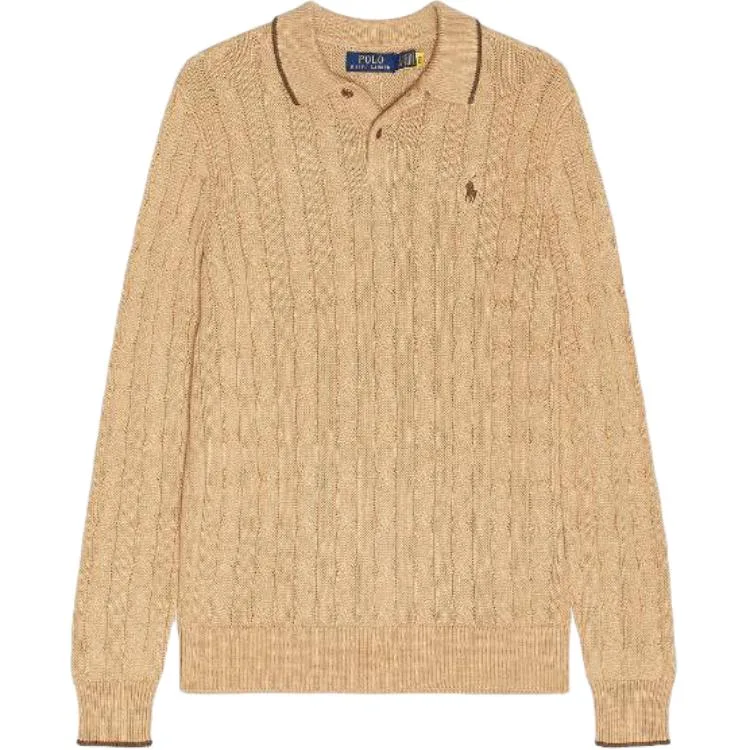 Толстовка FW25 мужская Polo Ralph Lauren, коричневый