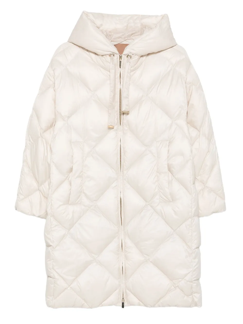 

Непромокаемое пальто Trefe с капюшоном MAX MARA, нейтральный