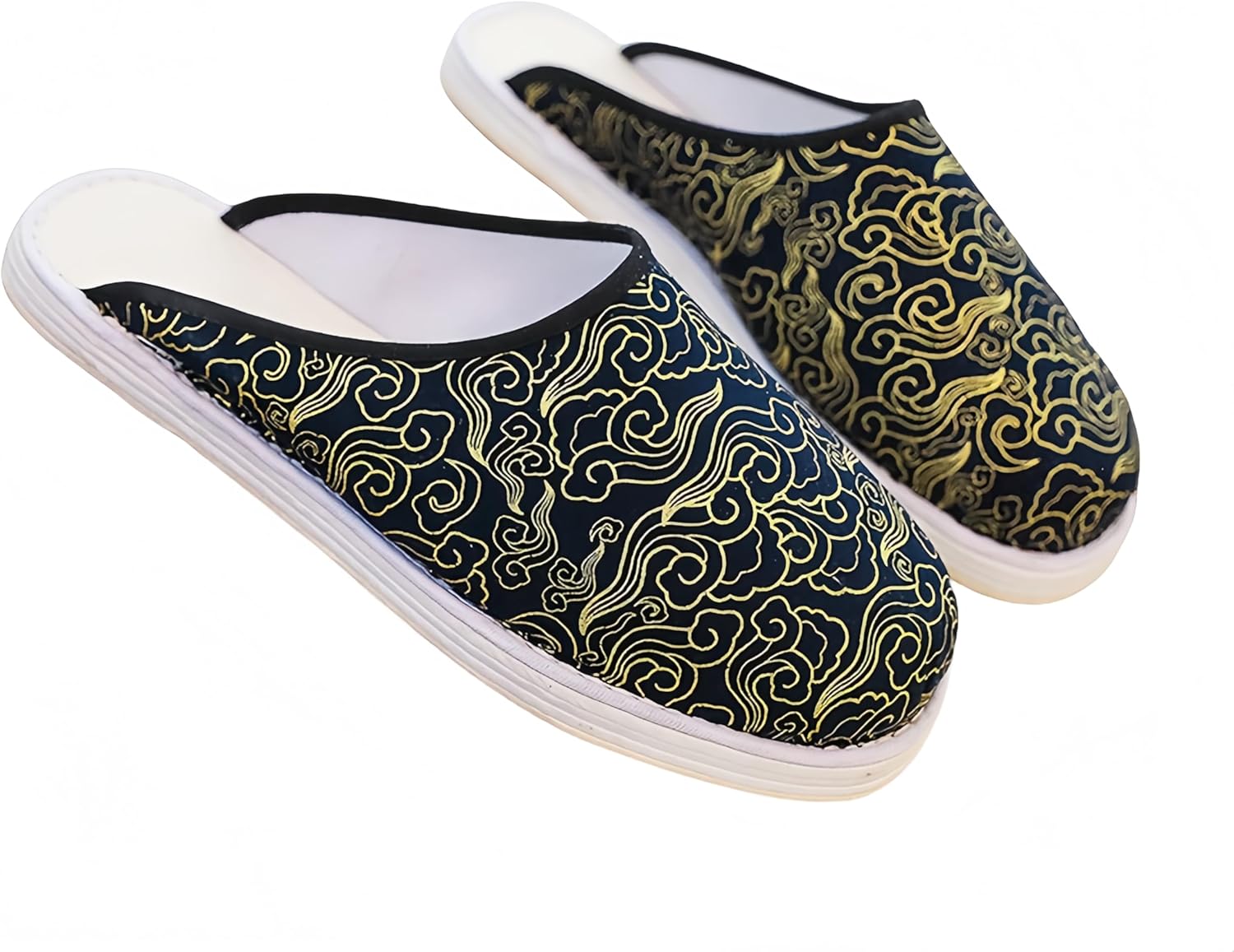 

Кунг-фу обувь JayHaitang, старые пекинские тканевые тапочки, элементы китайского стиля, различные модели, унисекс для отдыха, дома, тайцзи, золотой