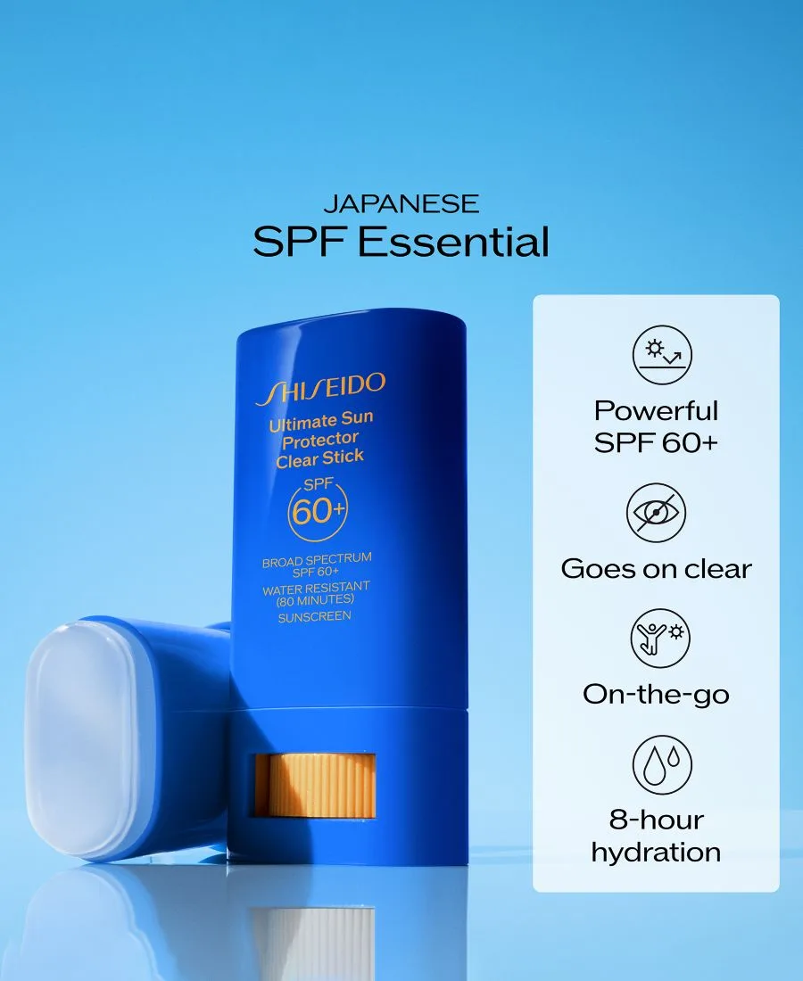 Shiseido Солнцезащитный стик Ultimate Sun Protector Clear Stick, 0,71 унции — фото 4