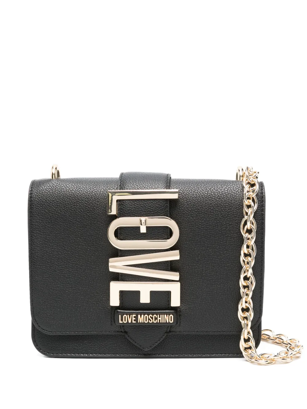 

Сумка через плечо с логотипом Love Moschino, черный