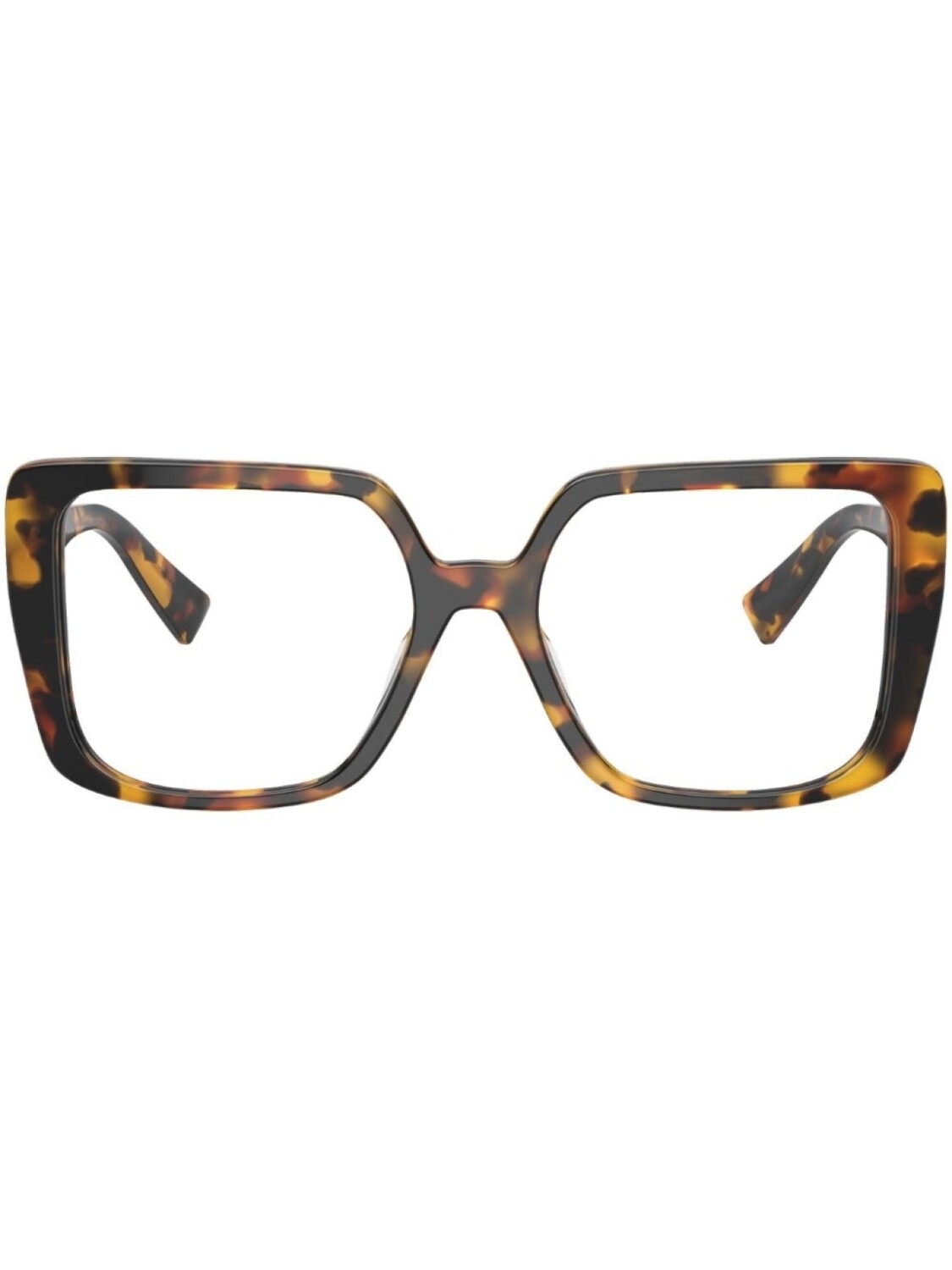 

Miu Miu Eyewear очки в массивной оправе, зеленый