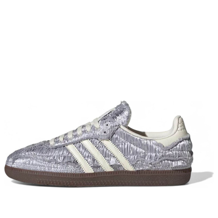 

Кроссовки adidas x Caroline Hu Samba OG 'Satin Silver Metallic', серебряный