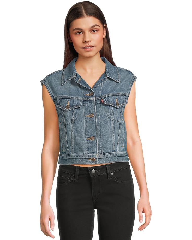 

Жилет Levi's Premium Shrunken 90s Vest, цвет Stop Flaxing