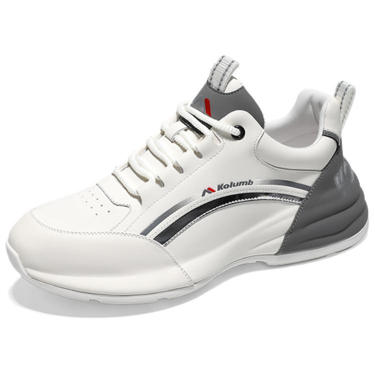 

Kolumb Кроссовки Slip-Resistant Breathable Lightweight Low-Top Casual Shoes Men's White Gray