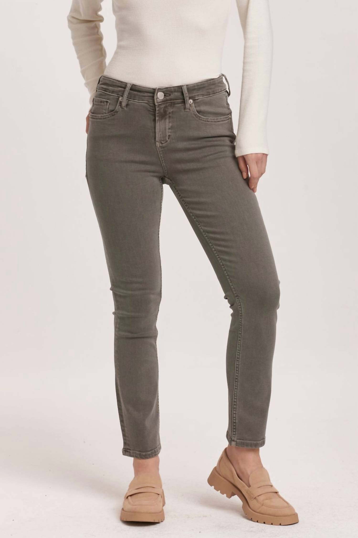 

Прямые джинсы Blaire цвета графит DEAR JOHN DENIM, цвет graphite wash