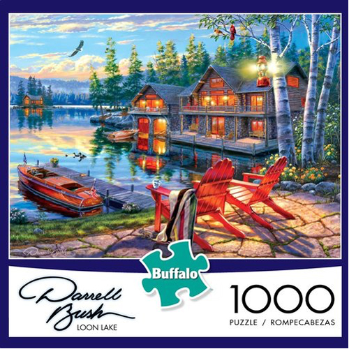 

Пазлы Darrell Bush: The Banks Of Loon Lake, New York (1000Pc)