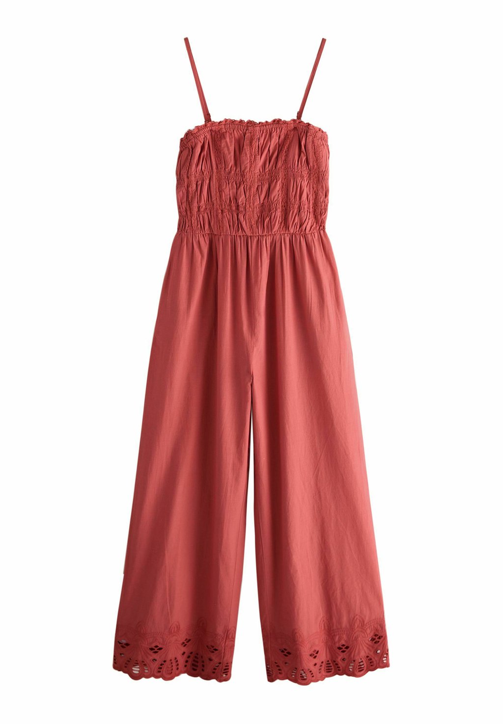 

Комбинезон SHIRRED WIDE LEG Next, коричневый