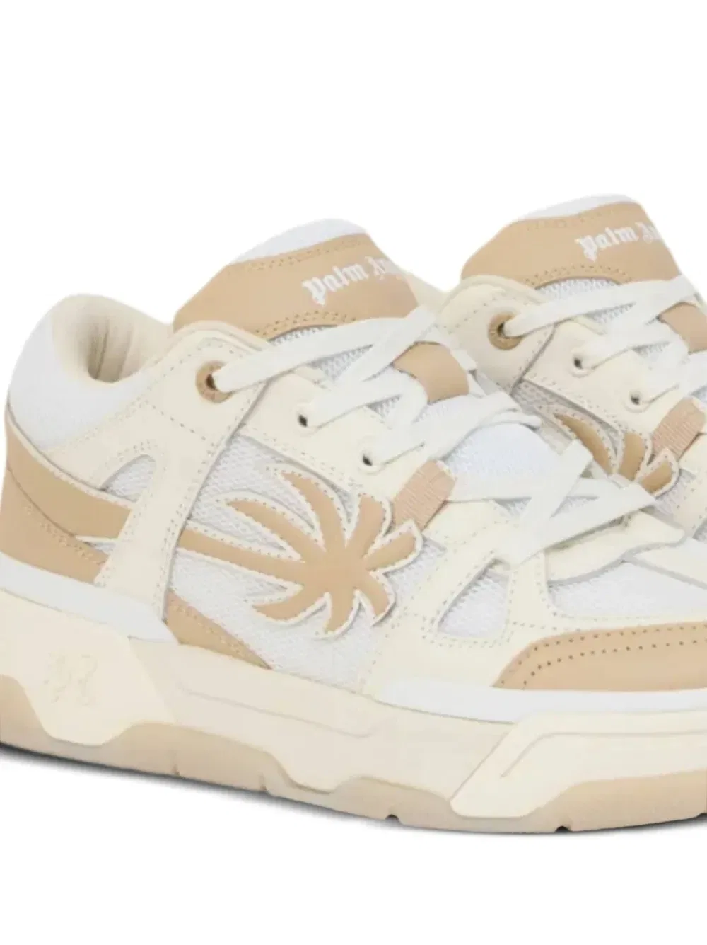 Кроссовки Palm Skate на многослойной подошве с нашивкой в виде пальмы Palm Angels, белый — фото 2