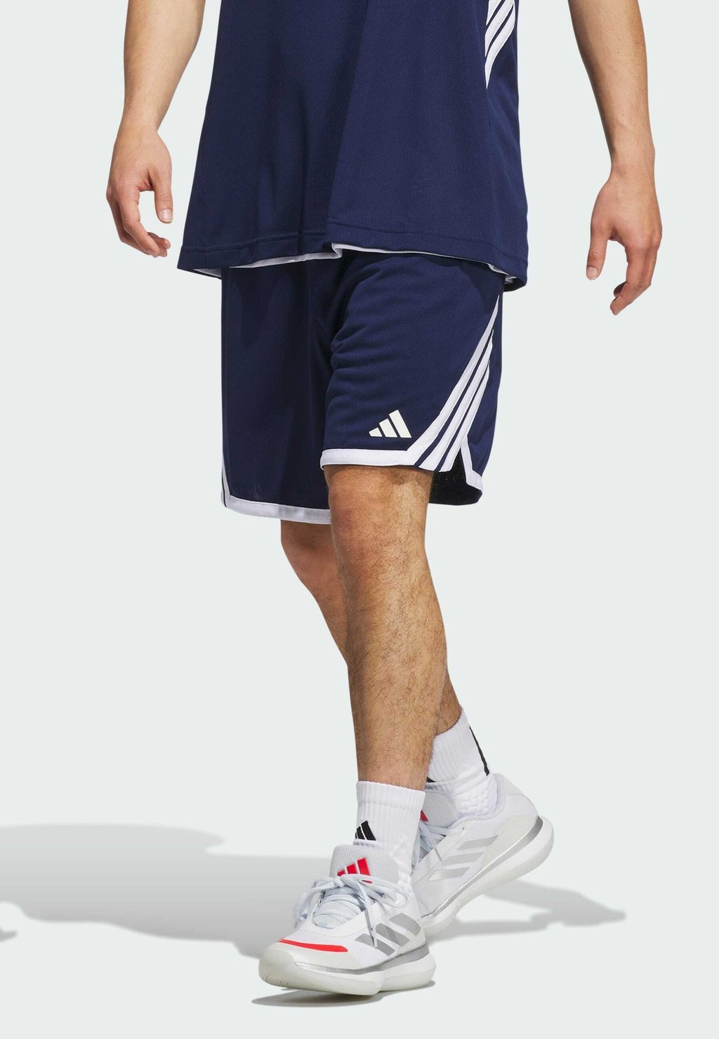 

Спортивные шорты Adidas Performance, темно-синий