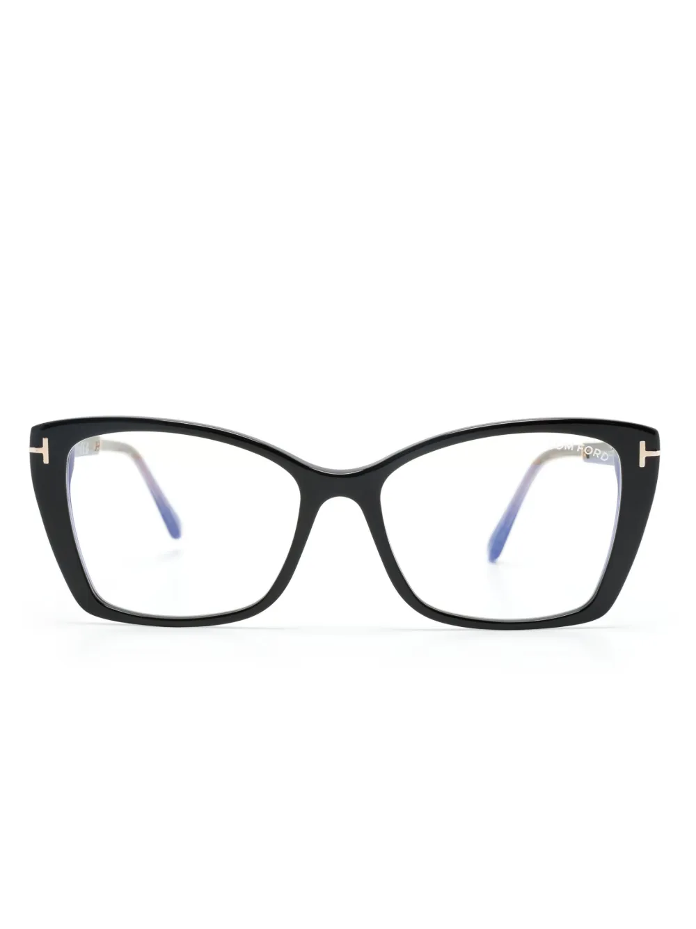 

Очки в оправе 'кошачий глаз' TOM FORD Eyewear, черный