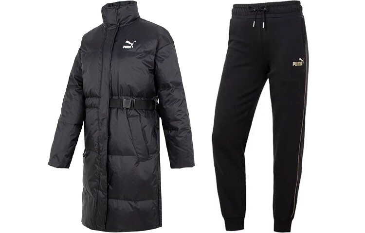 

Женский повседневный комплект Puma, цвет Black