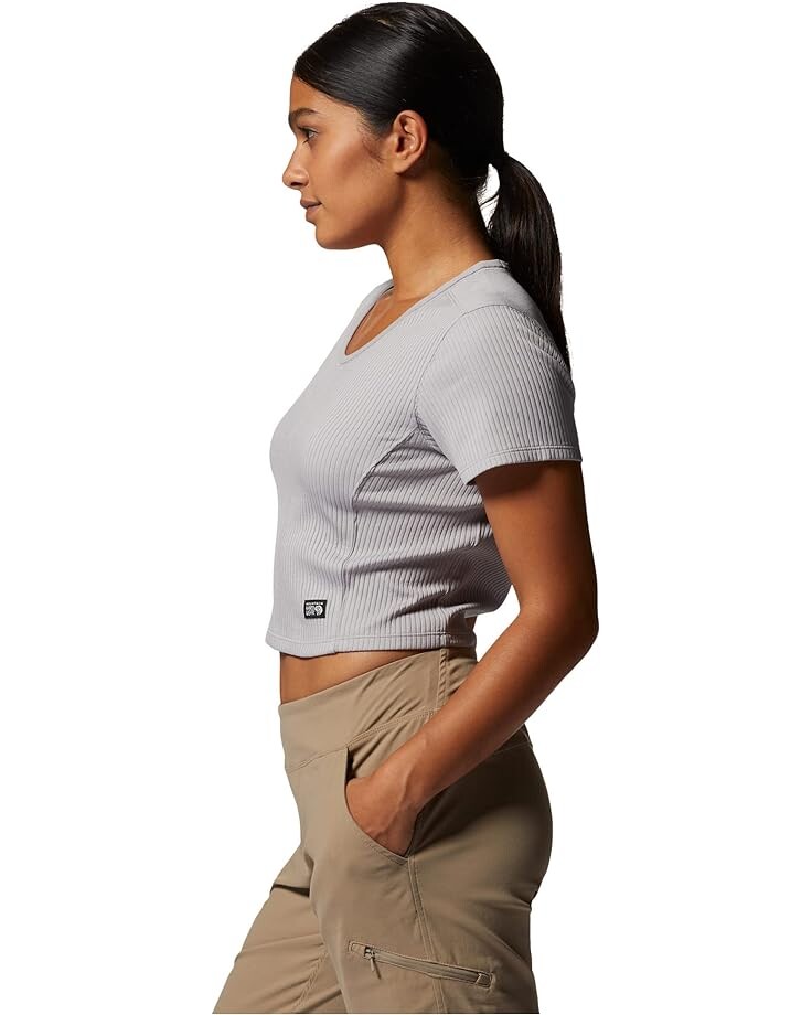 

Рубашка Mountain Hardwear Summer Rib Short Sleeve Shirt, цвет Light Dunes