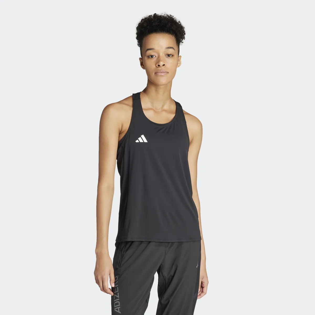 

Беговая футболка adidas Performance "ADIZERO E TANK", черный