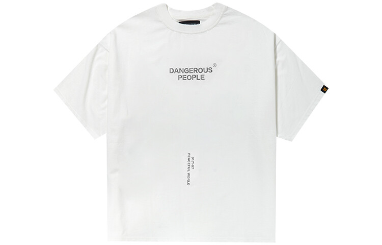 

Футболка унисекс DANGEROUSPEOPLE, Белый