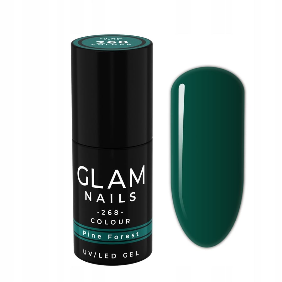 

Гибридный лак для ногтей Glam Nails 268 Pine Forest 6 мл
