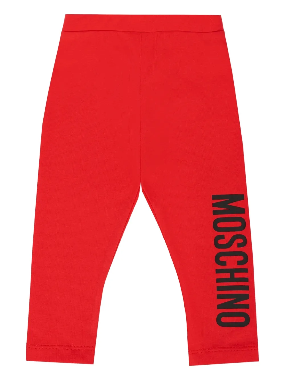 

Леггинсы с логотипом Moschino Kids, красный