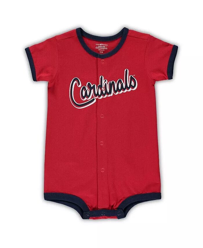 

Красный комбинезон для мальчиков и девочек St. Louis Cardinals Power Hitter Outerstuff