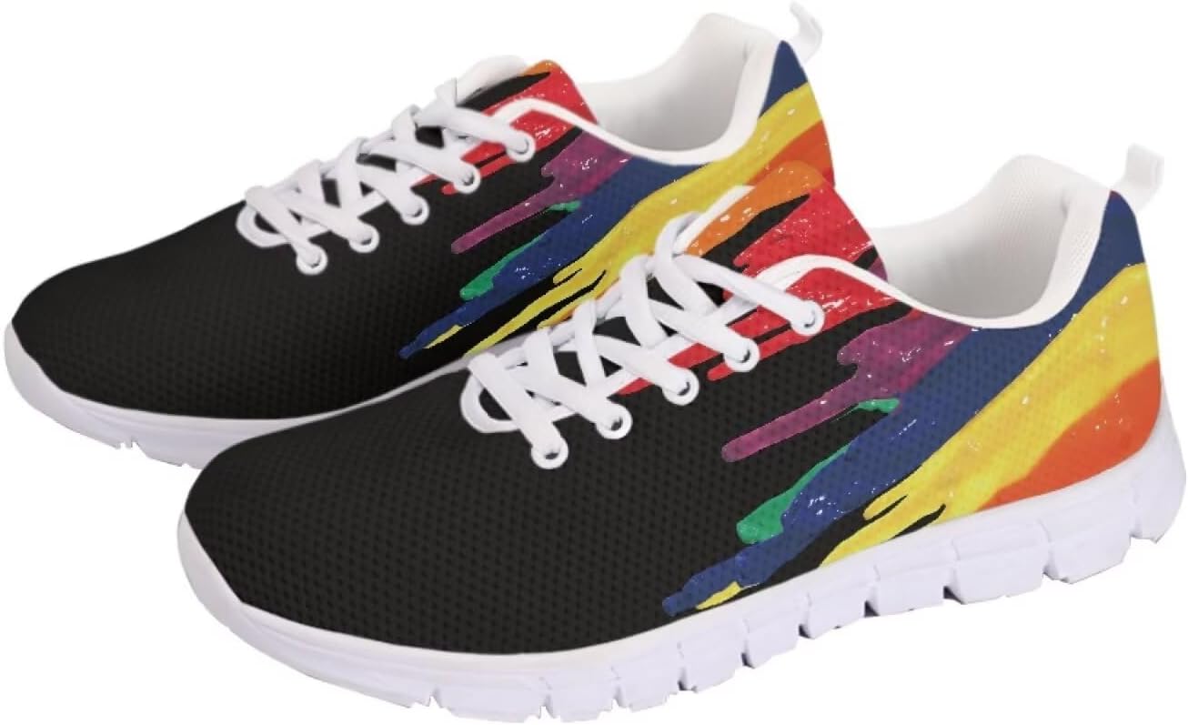 

Кроссовки для взрослых девушек, дышащие теннисные кроссовки, беговая обувь, уличная обувь, спортивные кроссовки для женщин и мужчин Getelinseng, черный