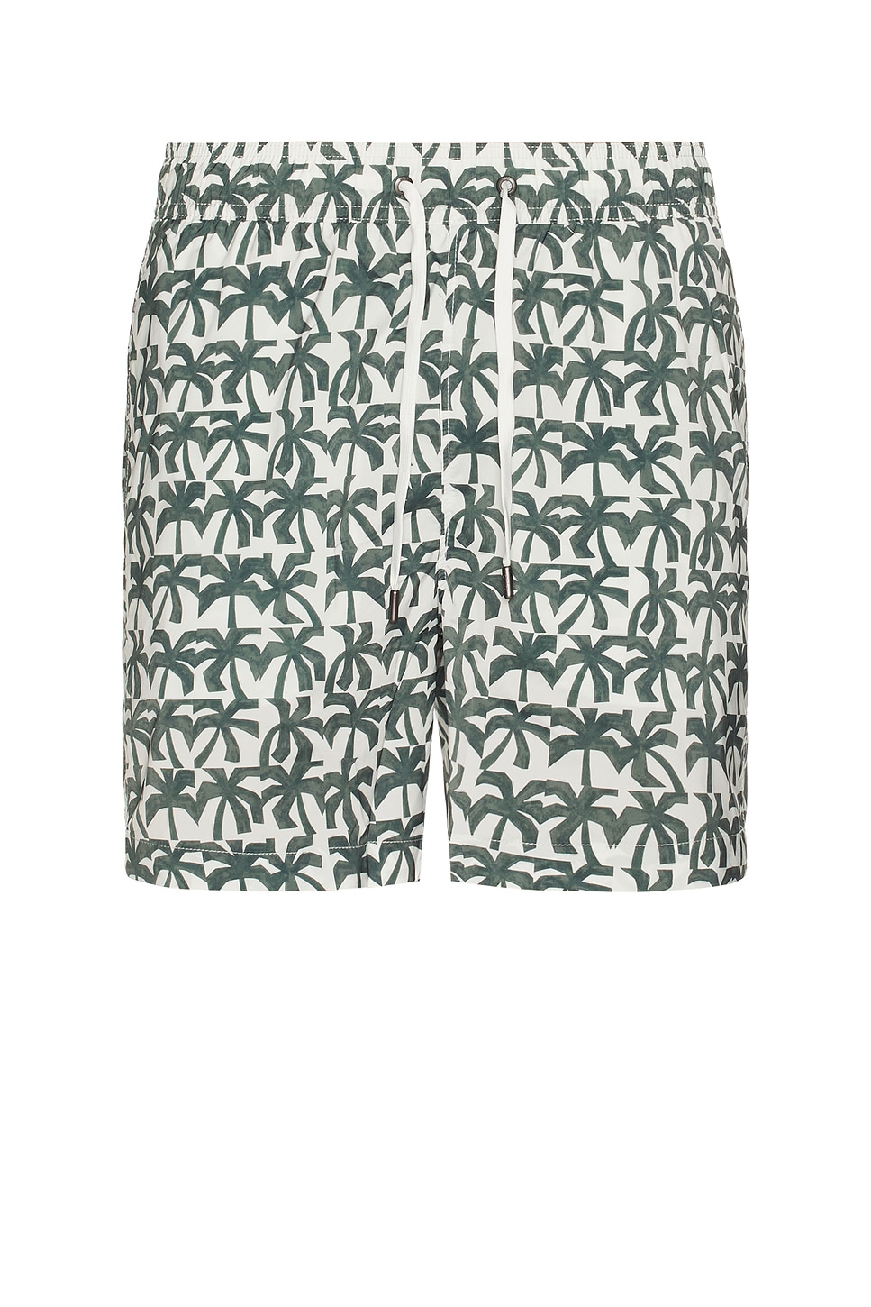 

Плавательные шорты Charles 7" Onia, off white & dark olive