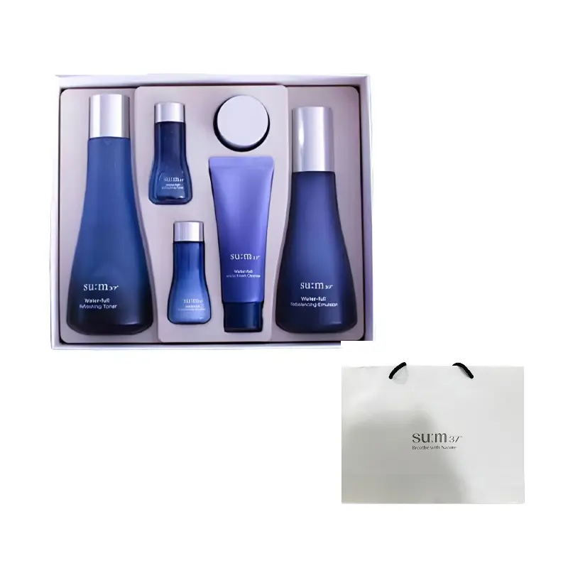 

SU:M37° Su m37° blue buff water ripple набор для ухода за кожей увлажняющий, питающий и очищающий 2