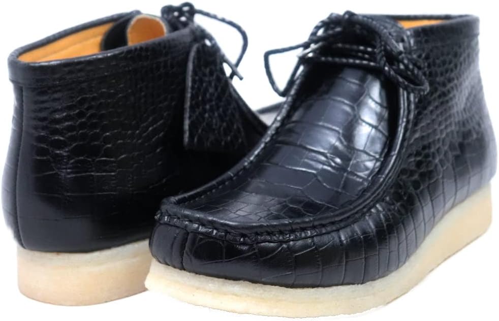 

Дизайнерские мужские туфли Walkers Gator Vintage на шнуровке, ручной работы из кожи, с отличным комфортом и стильным видом British Collection, черный