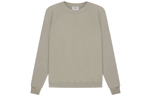 Толстовка Fear of God Essentials SS21 Pull-Over Crewneck Moss, цвет moss — фото 2