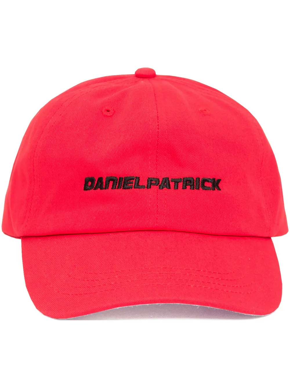 

Кепка с вышитым логотипом Daniel Patrick, красный