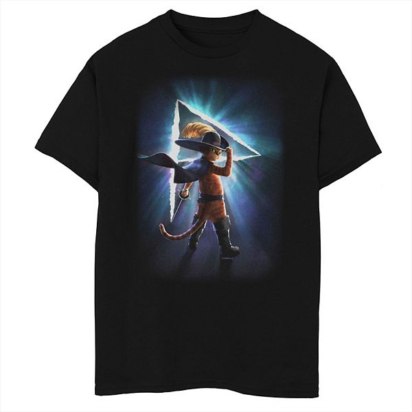 

Футболка с принтом Puss in Boots: The Last Wish для мальчиков 8-20 & husky Licensed Character