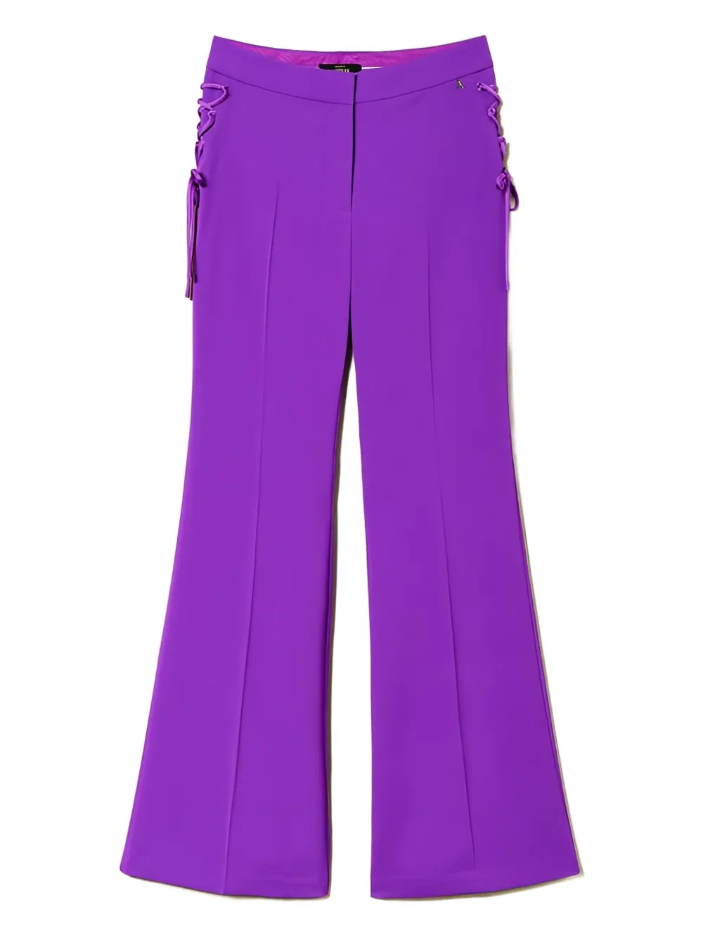 

Брюки со шнуровкой TWINSET, фиолетовый