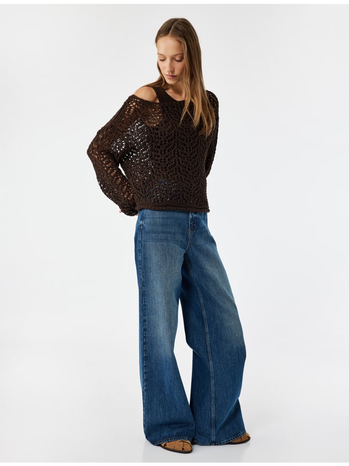 

СВИТЕРА коричневого цвета KOTON