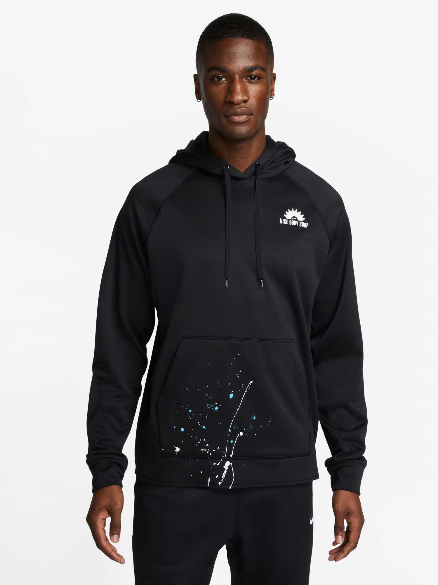 

Толстовка Nike M NK TF FLEECE TOP DYE, черный