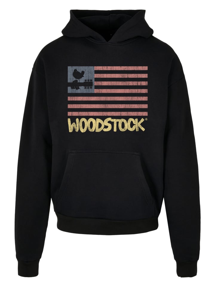 

Толстовка F4NT4STIC Ultra Heavy Hoodie Woodstock Vintage Flagge, черный