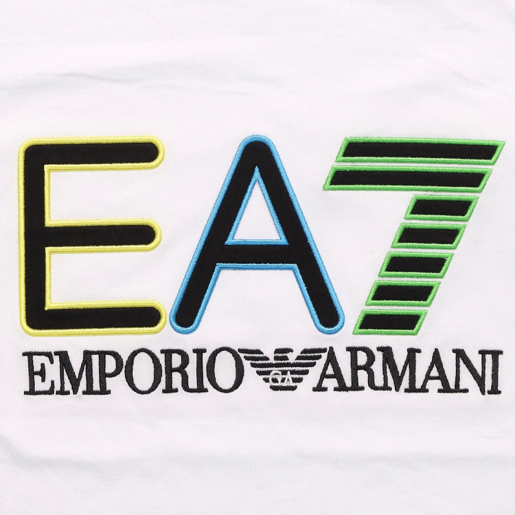 Футболка унисекс белая EMPORIO ARMANI — фото 3