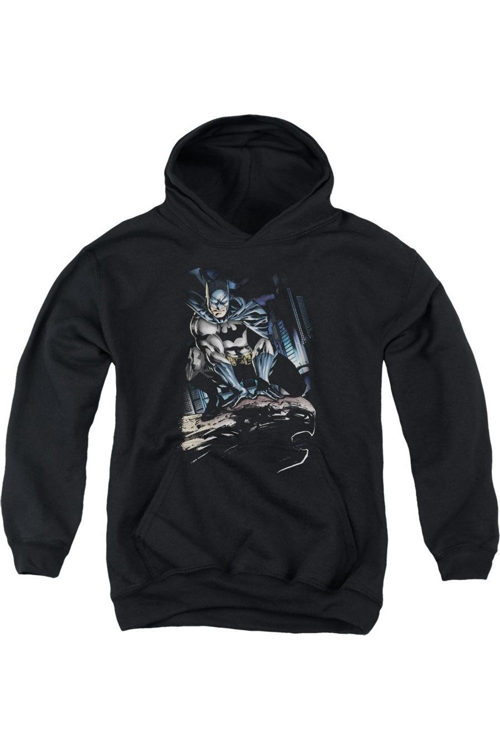 

Батмен в капюшоне / худи с капюшоном молодежное Gildan, черный