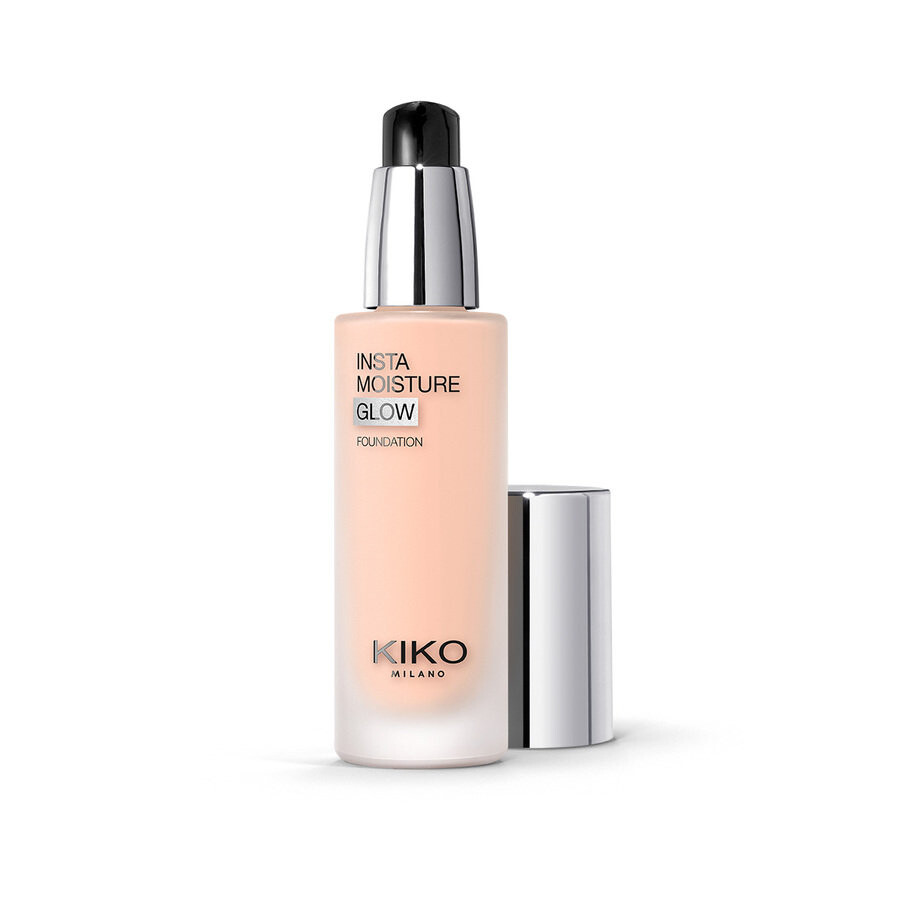 

KIKO Milano, Instamoisture Glow Foundation, Увлажняющая жидкая основа со сияющим финишем, 5 нейтральных, 30 мл